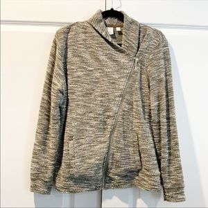 New York & Company | Green Knit Jacket | Size L